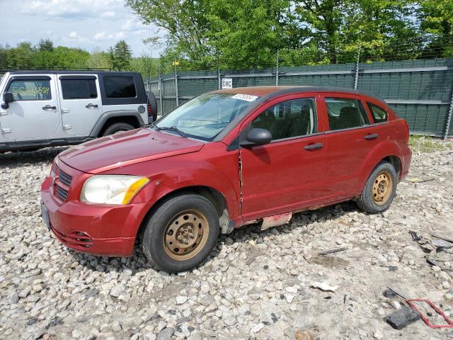 1B3HB28B77D288361 - 2007 DODGE CALIBER RED photo 1