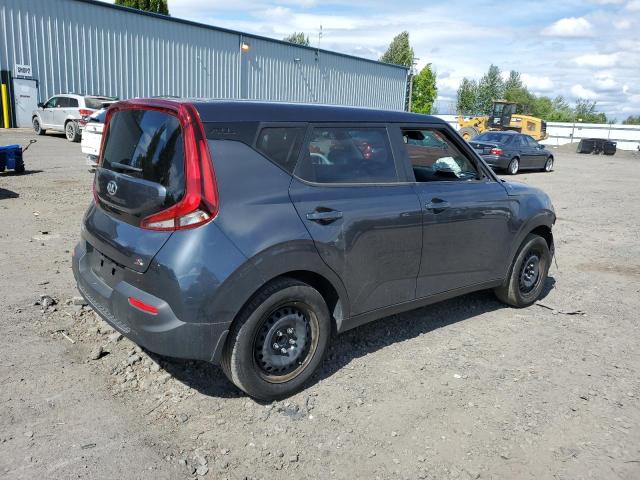 KNDJ23AU9L7734729 - 2020 KIA SOUL LX GRAY photo 3