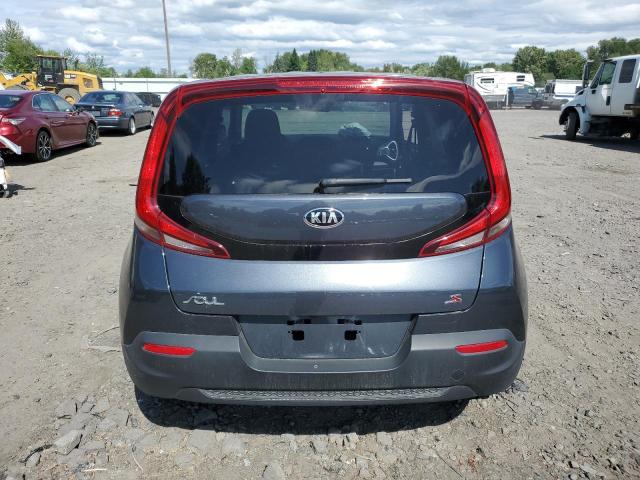 KNDJ23AU9L7734729 - 2020 KIA SOUL LX GRAY photo 6