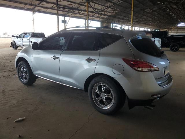 JN8AZ1MW8BW151008 - 2011 NISSAN MURANO S SILVER photo 2