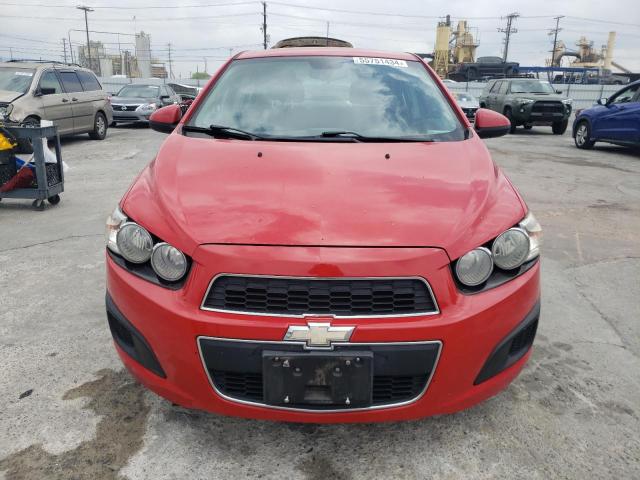 1G1JC5SH4D4166315 - 2013 CHEVROLET SONIC LT RED photo 5