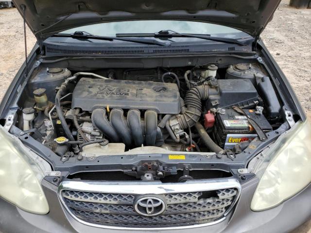 1NXBR32E17Z824113 - 2007 TOYOTA COROLLA CE GRAY photo 11
