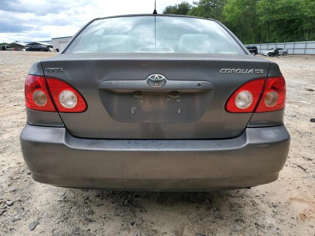 1NXBR32E17Z824113 - 2007 TOYOTA COROLLA CE GRAY photo 6