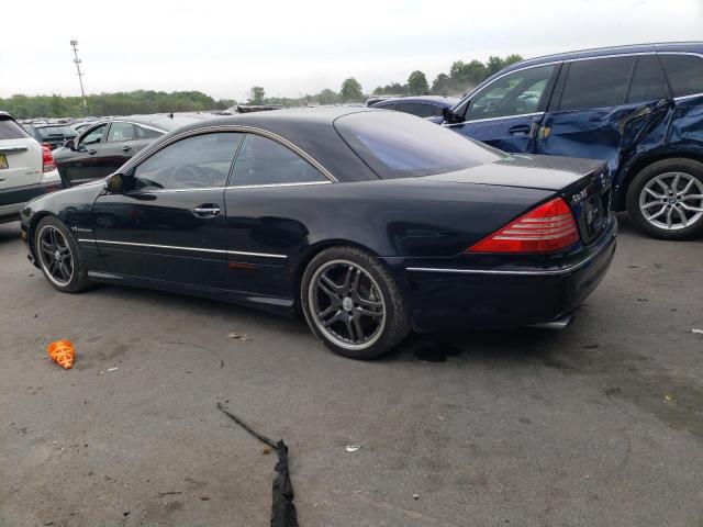 WDBPJ74J75A043807 - 2005 MERCEDES-BENZ CL 55 AMG BLACK photo 2