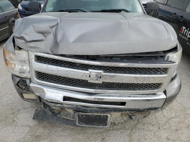 2GCEK290391111853 - 2009 CHEVROLET SILVERADO K1500 LT GRAY photo 11