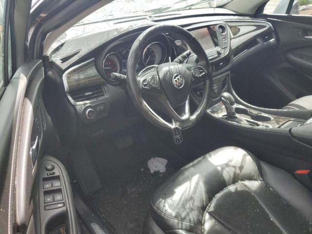 LRBFXCSAXKD062318 - 2019 BUICK ENVISION ESSENCE Մոխրագույն լուսանկար 8