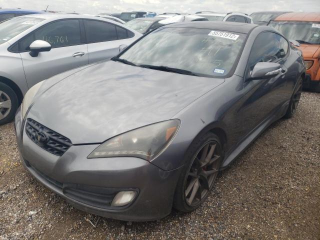 KMHHU6KH6AU023415 - 2010 HYUNDAI GENESIS CO 3.8L GRAY photo 2