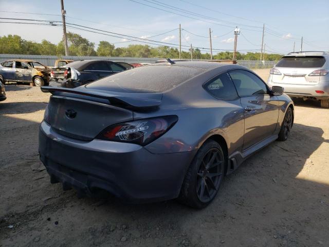 KMHHU6KH6AU023415 - 2010 HYUNDAI GENESIS CO 3.8L GRAY photo 4