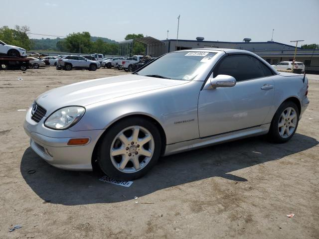 WDBKK49F51F185824 - 2001 MERCEDES-BENZ SLK 230 KOMPRESSOR SILVER photo 1