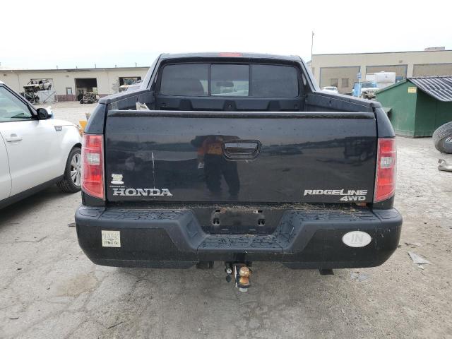 5FPYK1F40AB004637 - 2010 HONDA RIDGELINE RTS BLACK photo 6