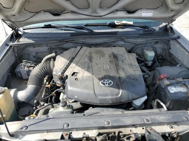 5TEJU62N48Z532657 - 2008 TOYOTA TACOMA DOUBLE CAB PRERUNNER SILVER photo 11