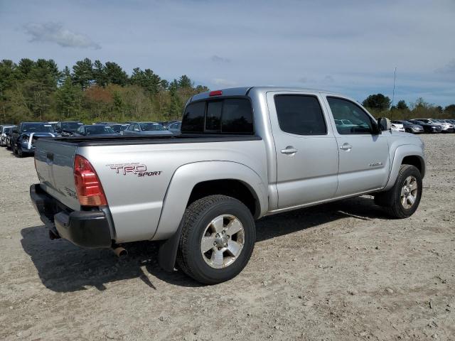 5TEJU62N48Z532657 - 2008 TOYOTA TACOMA DOUBLE CAB PRERUNNER SILVER photo 3