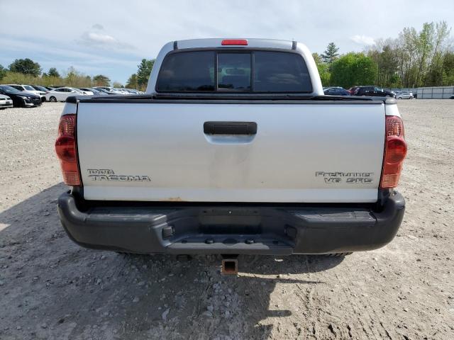 5TEJU62N48Z532657 - 2008 TOYOTA TACOMA DOUBLE CAB PRERUNNER SILVER photo 6