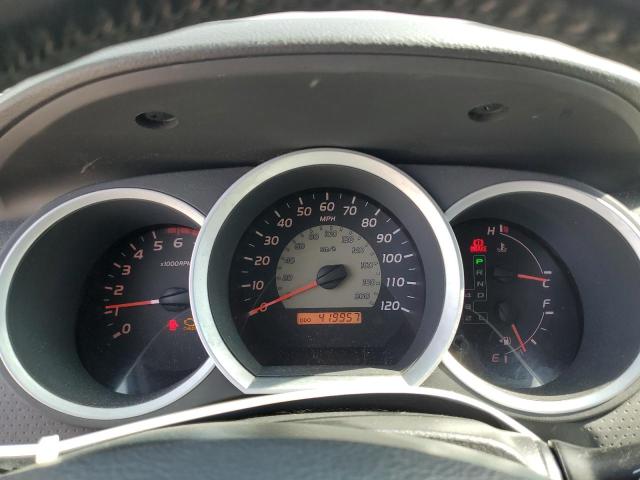 5TEJU62N48Z532657 - 2008 TOYOTA TACOMA DOUBLE CAB PRERUNNER SILVER photo 9