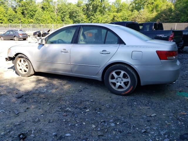 5NPEU46FX6H105153 - 2006 HYUNDAI SONATA GLS SILVER photo 2