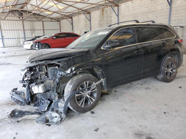 5TDKKRFH9GS502081 - 2016 TOYOTA HIGHLANDER XLE Qara foto 1