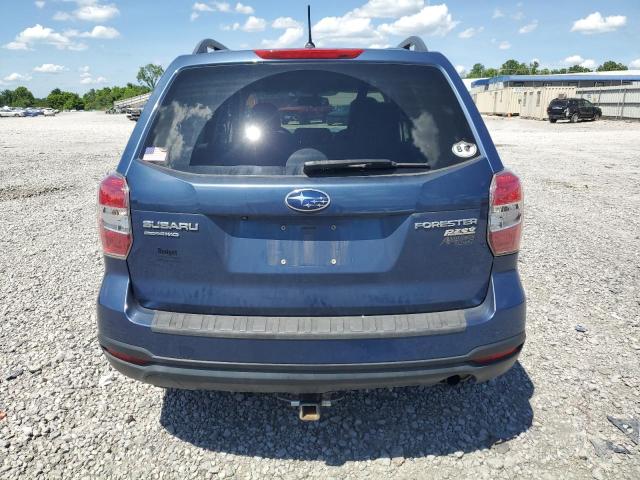 JF2SJADC9EH544717 - 2014 SUBARU FORESTER 2.5I PREMIUM BLUE photo 6