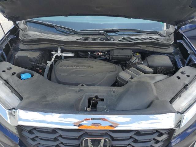 5FNYF8H53NB029730 - 2022 HONDA PASSPORT EXL أزرق صورة 12