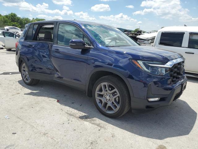 5FNYF8H53NB029730 - 2022 HONDA PASSPORT EXL أزرق صورة 4