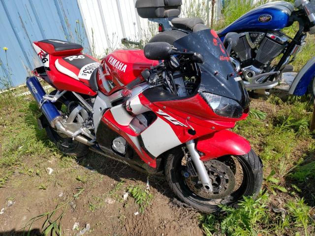 JYARJ04E62A028081 - 2002 YAMAHA YZFR6 L RED photo 1