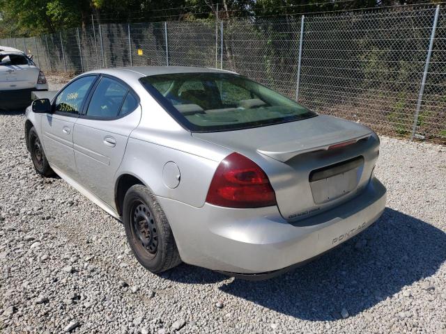 2G2WP522351345508 - 2005 PONTIAC GRAND PRIX SILVER photo 3