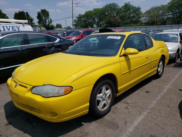 2G1WW12E049290221 - 2004 CHEVROLET MONTE CARL LS YELLOW photo 1