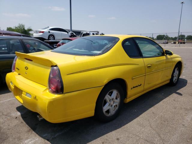 2G1WW12E049290221 - 2004 CHEVROLET MONTE CARL LS YELLOW photo 3