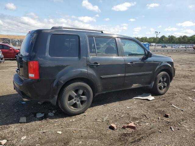 5FNYF4H61AB033593 - 2010 HONDA PILOT EXL BLACK photo 3