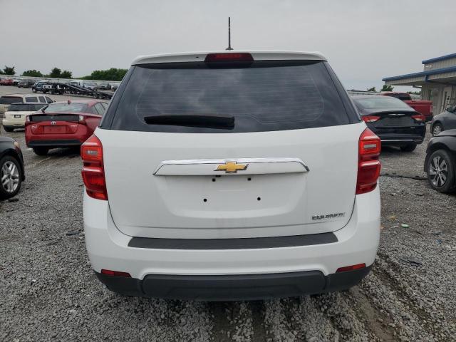 2GNALBEK9G1109662 - 2016 CHEVROLET EQUINOX LS WHITE photo 6