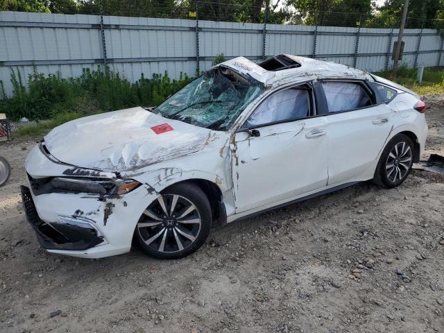 19XFL1H74PE000500 - 2023 HONDA CIVIC EXL 白色 照片 1