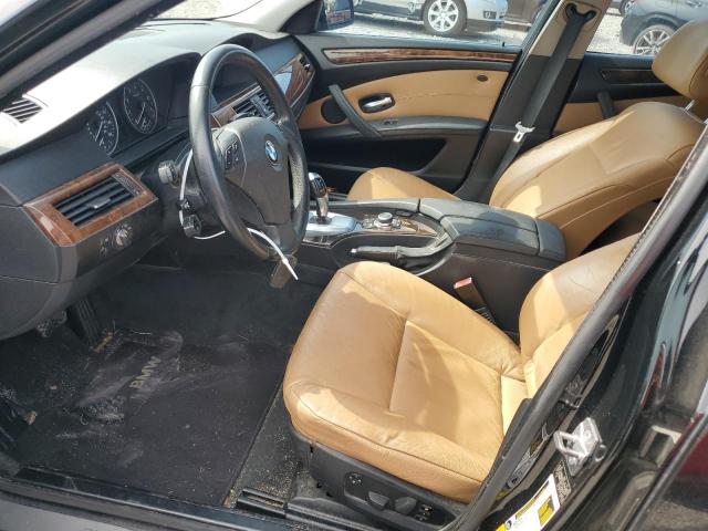 WBANU5C57AC128523 - 2010 BMW 528 I შავი ფოტო 7