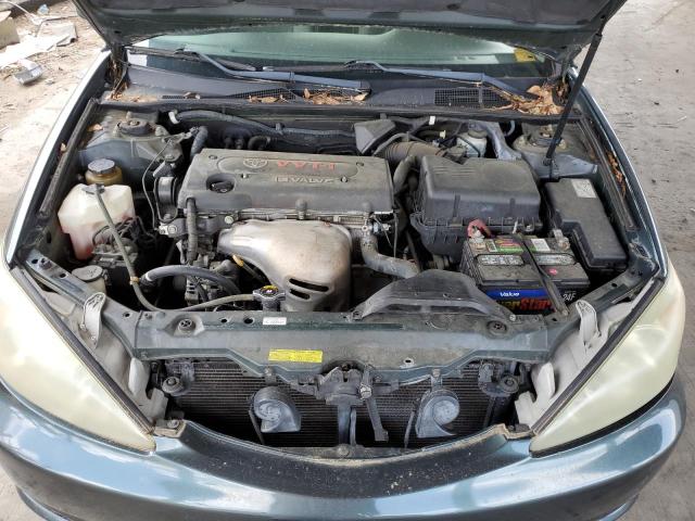 4T1BE32K34U347889 - 2004 TOYOTA CAMRY LE GREEN photo 11