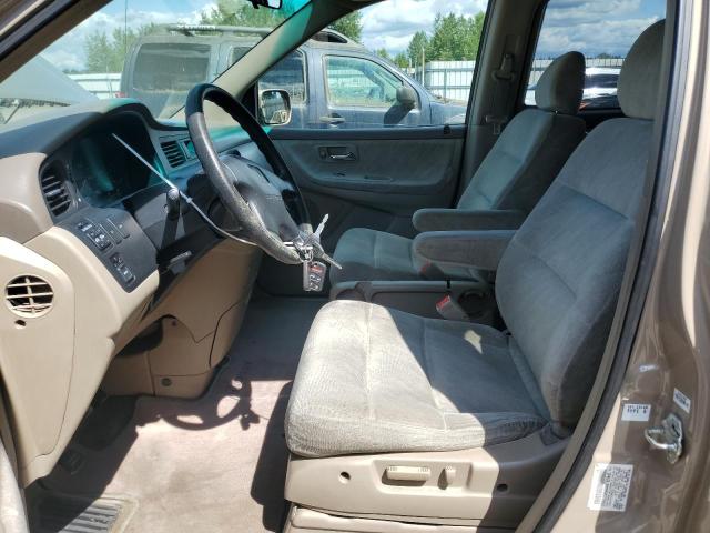 2HKRL18681H577800 - 2001 HONDA ODYSSEY EX TAN photo 7