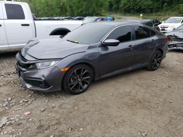 2HGFC2F81KH572270 - 2019 HONDA CIVIC SPORT შავი ფოტო 1