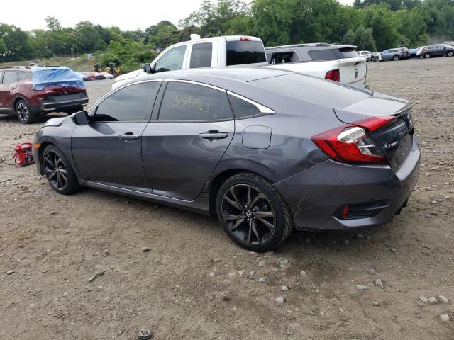 2HGFC2F81KH572270 - 2019 HONDA CIVIC SPORT შავი ფოტო 2