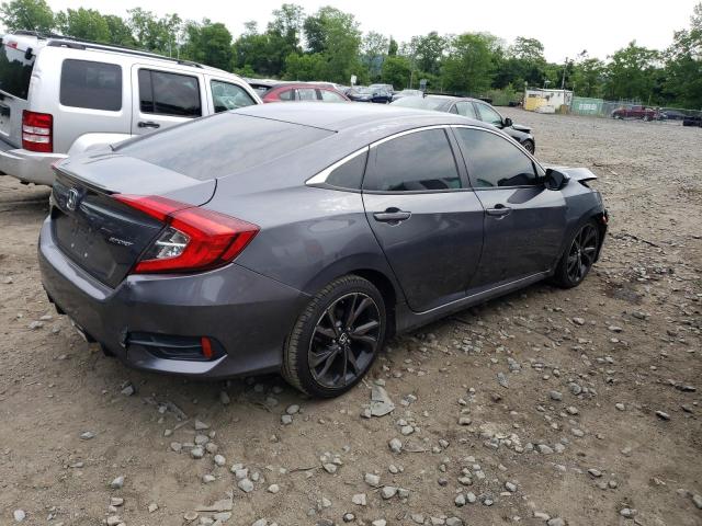 2HGFC2F81KH572270 - 2019 HONDA CIVIC SPORT შავი ფოტო 3