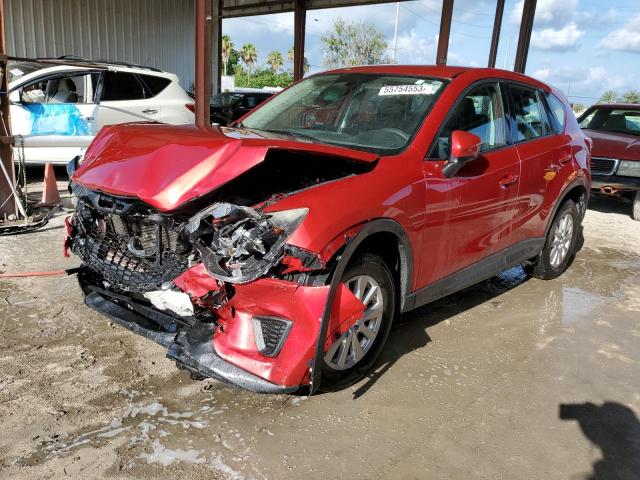 JM3KE2BE4F0487895 - 2015 MAZDA CX-5 SPORT RED photo 1