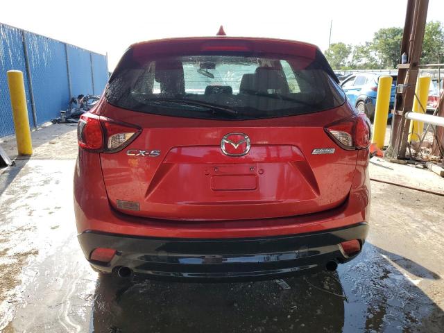 JM3KE2BE4F0487895 - 2015 MAZDA CX-5 SPORT RED photo 6