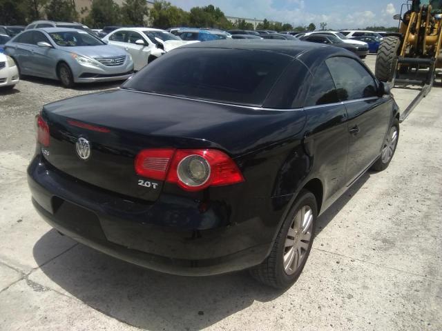 WVWBA71F08V055287 - 2008 VOLKSWAGEN EOS TURBO BLACK photo 4