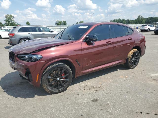 5UX43DT08P9P98036 - 2023 BMW X4 M40I BURGUNDY photo 1