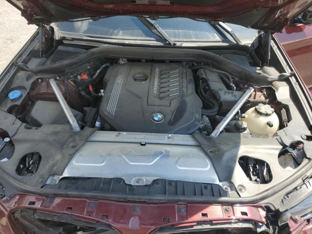 5UX43DT08P9P98036 - 2023 BMW X4 M40I BURGUNDY photo 11