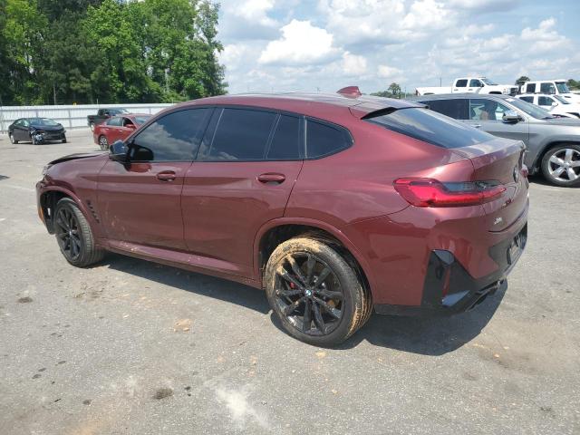 5UX43DT08P9P98036 - 2023 BMW X4 M40I BURGUNDY photo 2