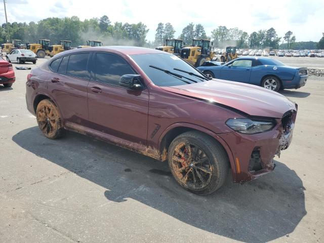 5UX43DT08P9P98036 - 2023 BMW X4 M40I BURGUNDY photo 4