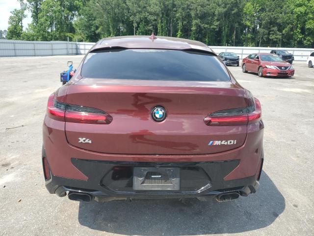 5UX43DT08P9P98036 - 2023 BMW X4 M40I BURGUNDY photo 6