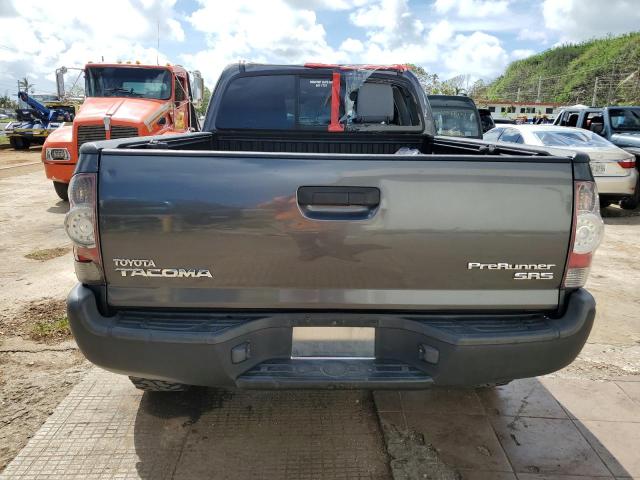 5TFTX4GN2DX025870 - 2013 TOYOTA TACOMA PRERUNNER ACCESS CAB CHARCOAL photo 6