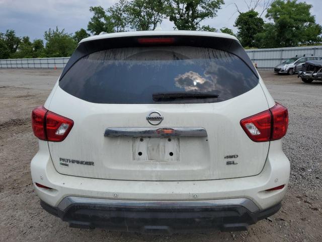 5N1DR2CM9LC609782 - 2020 NISSAN PATHFINDER SL WHITE photo 6