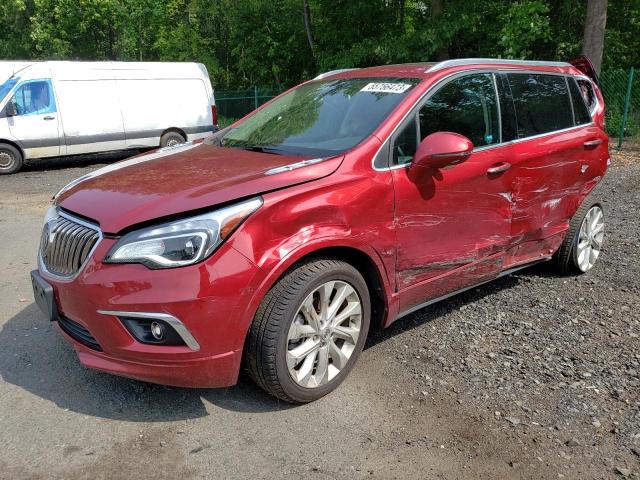 LRBFXFSX8HD019658 - 2017 BUICK ENVISION PREMIUM II Qırmızı foto 1