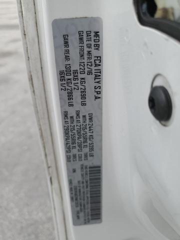 ZFBERFAB2H6F20178 - 2017 RAM PROMASTER თეთრი ფოტო 13