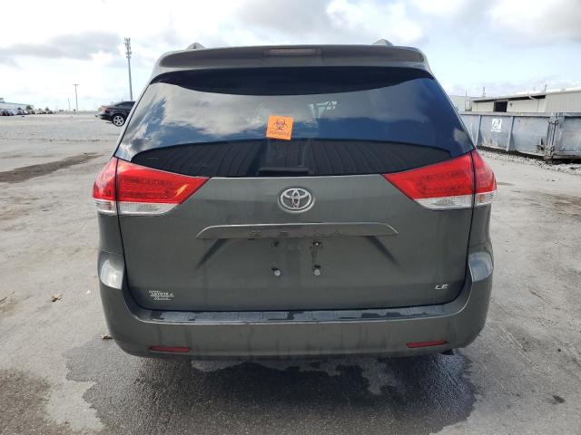 5TDKK3DC8BS105846 - 2011 TOYOTA SIENNA LE GREEN photo 6