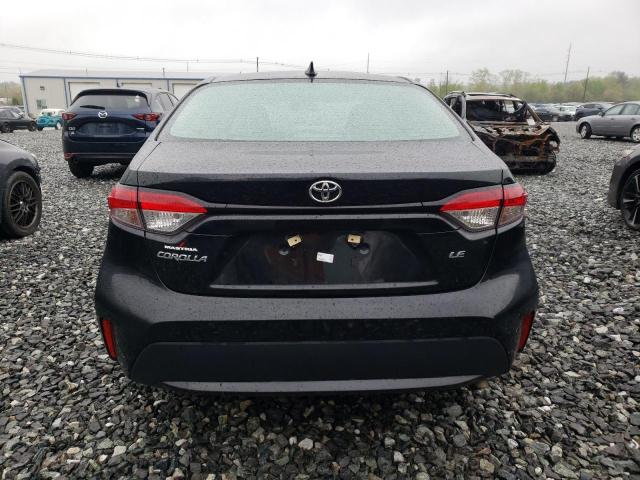 5YFEPMAE6NP390439 - 2022 TOYOTA COROLLA LE 黑色 照片 6